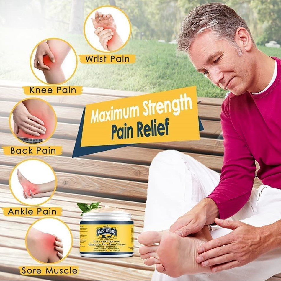 Amish Origins Arthritis Pain Relief Cream