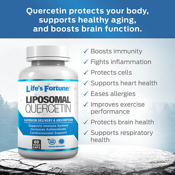 Liposomal Quercetin 250 mg 60 Veggie Caps