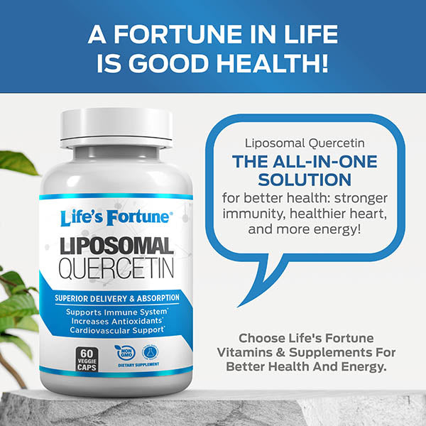 Liposomal Quercetin 250 mg 60 Veggie Caps