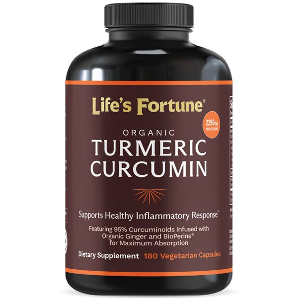 Life's Fortune Organic Turmeric Curcumin