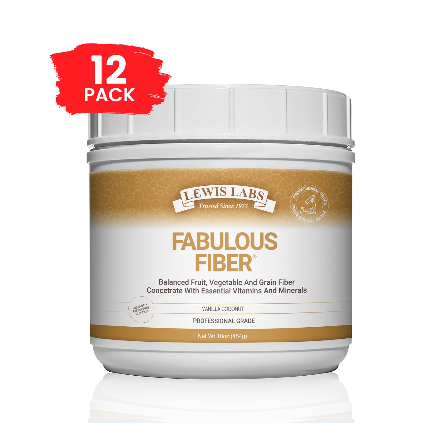 SPECIAL 12 BOTTLES Lewis Labs Fabulous Fiber
