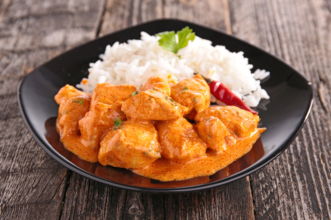 Curried Chicken With Rice