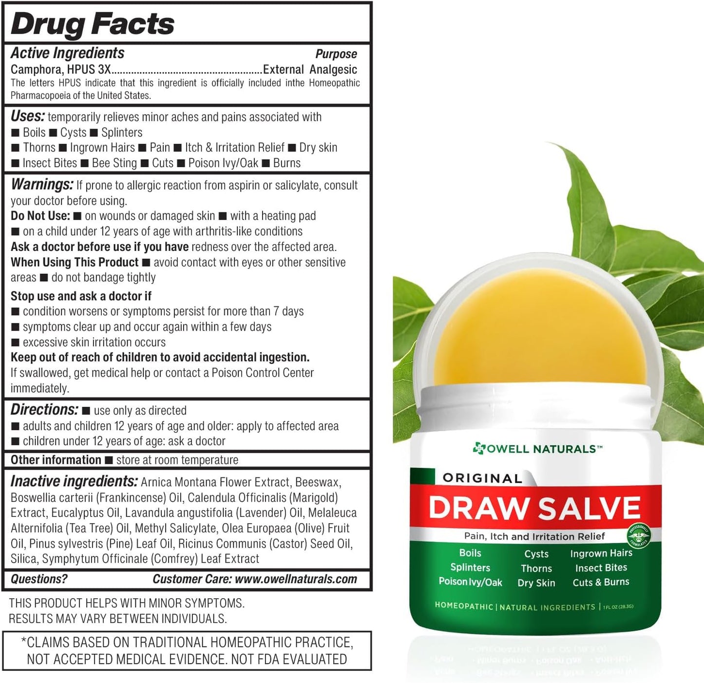 Original Draw Salve