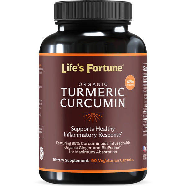 Life's Fortune Organic Turmeric Curcumin