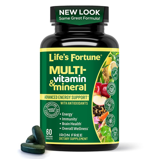 Life's Fortune Multivitamin & Mineral - Energy Booster, tablets