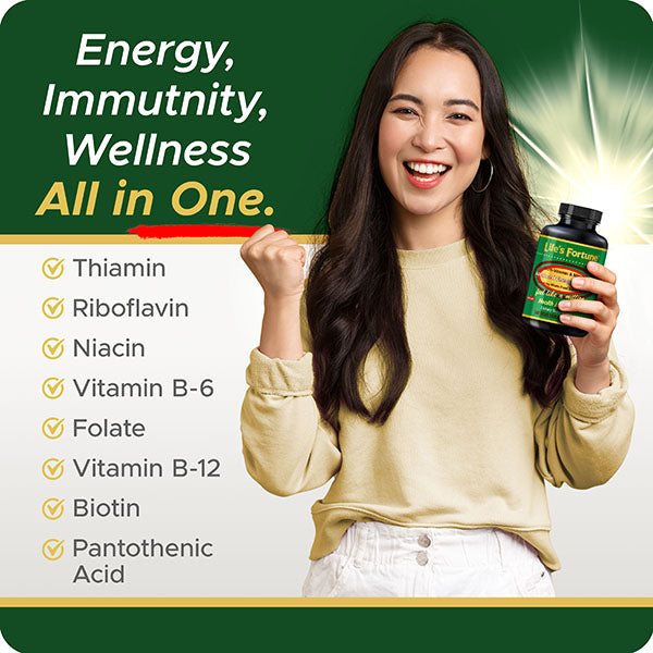 Life's Fortune Multivitamin & Mineral - Energy Booster, tablets