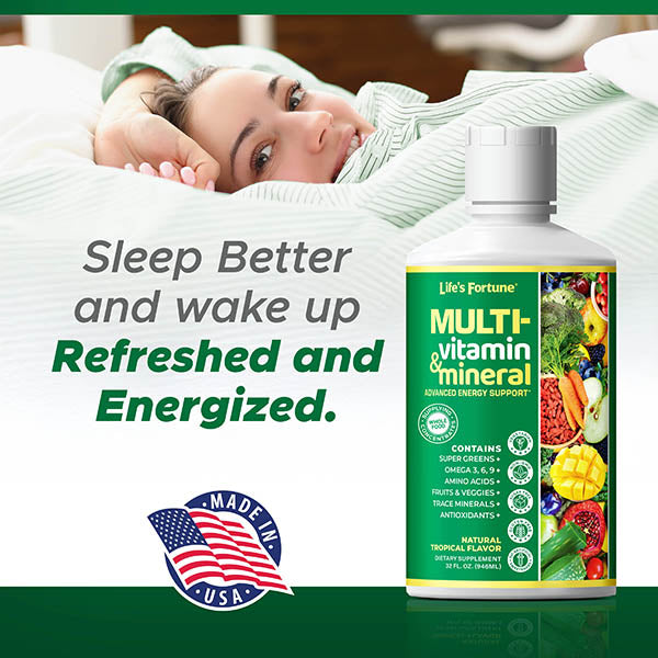 Life's Fortune Multivitamin for Women & Men, Liquid 32oz