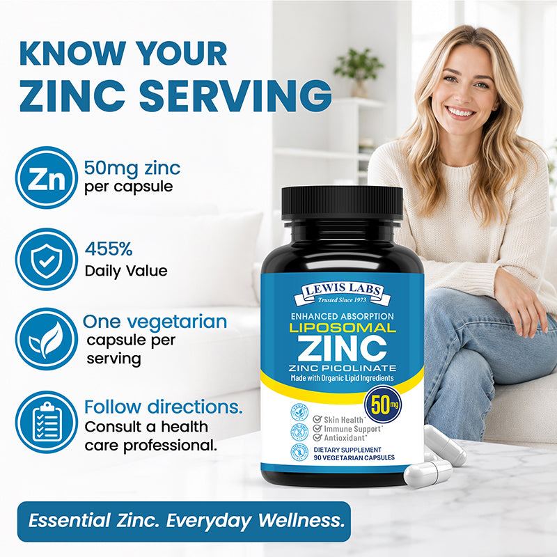 Life's Fortune Liposomal Zinc 50mg & Copper