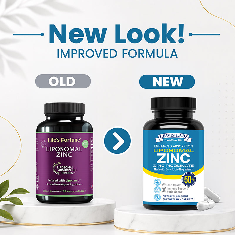Life's Fortune Liposomal Zinc 50mg & Copper