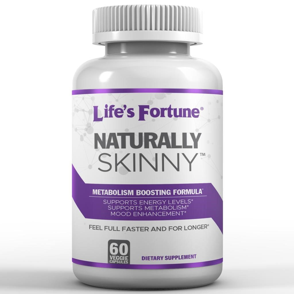 Lifes Fortune Naturally Skinny 60 Veggie Caps