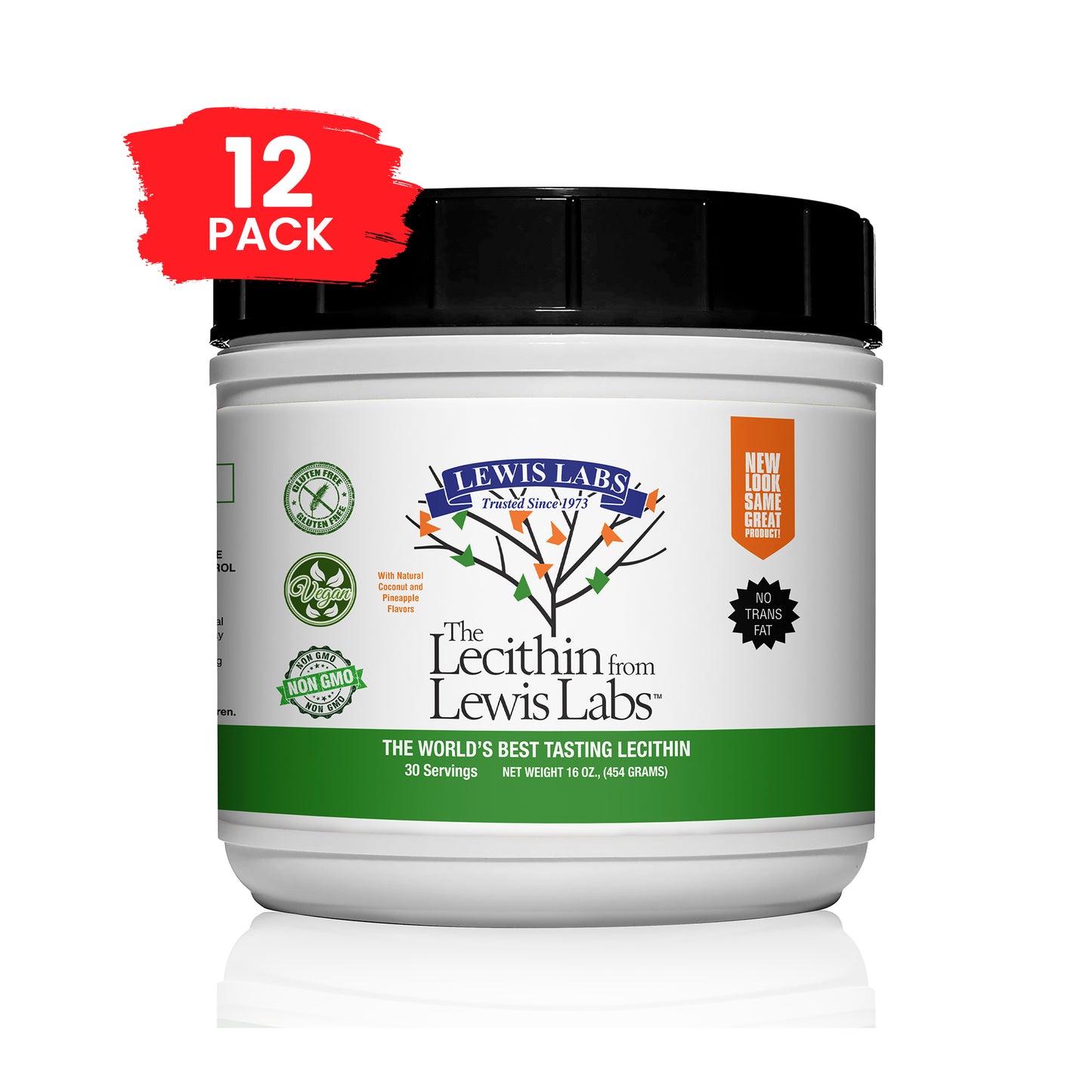 SPECIAL 12 BOTTLES The Lecithin from Lewis Labs