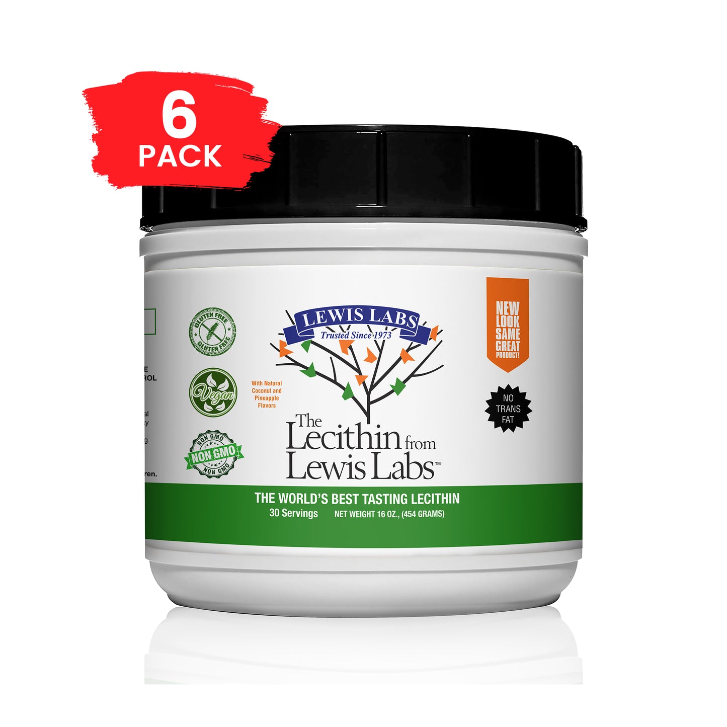 SPECIAL 6 BOTTLES The Lecithin from Lewis Labs